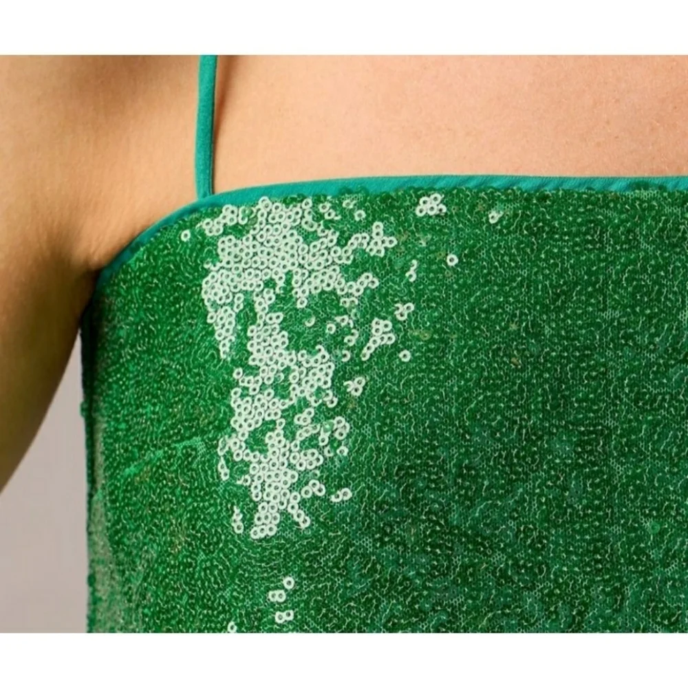 J.Crew Collection sequin crop top